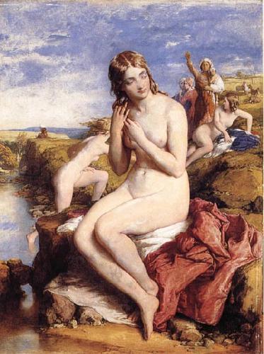 Willam mulready,R.A. Bathers Surprised